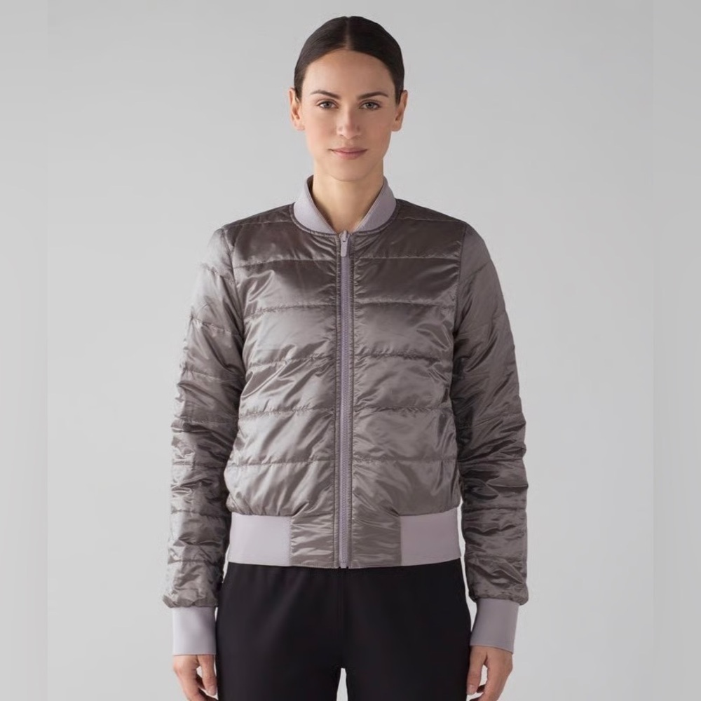 Lululemon Non Stop Bomber, size 6